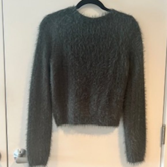 Vera Moda Fuzzy Button Down Cardigan - Picture 2 of 4